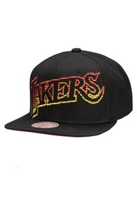 Czapka z daszkiem Mitchell & Ness NBA Lakers Hardwood Classics 6HSSMM20017. Kolor: czarny