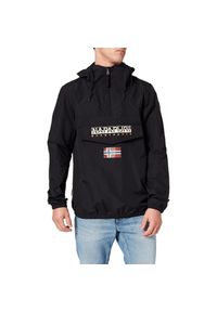 Kurtka turystyczna męska Napapijri Shade Sum. Kolor: czarny. Materiał: poliamid. Sport: turystyka piesza #1