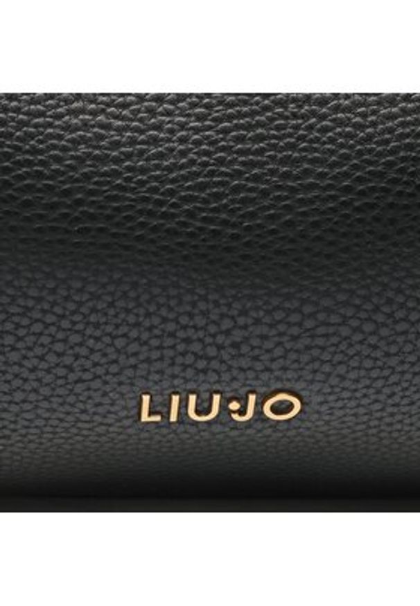 Liu Jo Torebka Ecs M Satchel AXX022 E0031 Czarny. Kolor: czarny. Materiał: skórzane