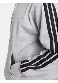 Adidas - adidas Bluza Essentials 3-Stripes JE6302 Szary Regular Fit. Kolor: szary. Materiał: bawełna #3