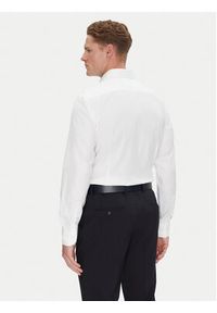 BOSS Koszula H-Hank 50538962 Biały Slim Fit. Kolor: biały. Materiał: bawełna #4