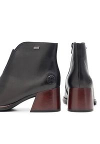 Rieker Botki 79350-00 Czarny. Kolor: czarny. Materiał: skóra #4