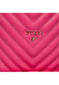 Guess Plecak J4RZ17 WFZL0 Różowy. Kolor: różowy. Materiał: skóra