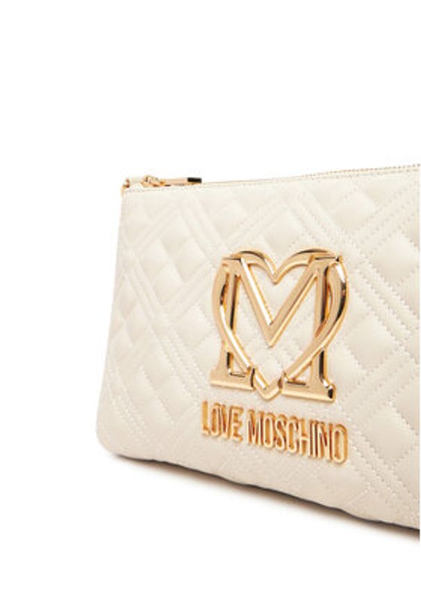 Love Moschino - LOVE MOSCHINO Torebka JC4300PP0MK1211A Écru. Materiał: skórzane