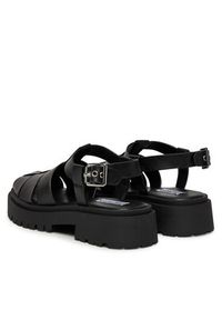 Steve Madden Sandały Market SM11003808 Czarny. Kolor: czarny. Materiał: skóra #5