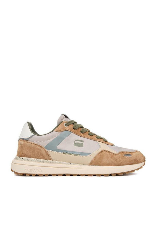 G-Star RAW - G-Star Raw Sneakersy EO-XAVI-01 Brązowy. Kolor: brązowy. Materiał: materiał