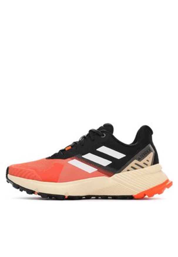 Adidas - adidas Buty do biegania Terrex Soulstride Trail Running Shoes IF5011 Pomarańczowy. Kolor: pomarańczowy. Materiał: mesh, materiał. Model: Adidas Terrex. Sport: bieganie