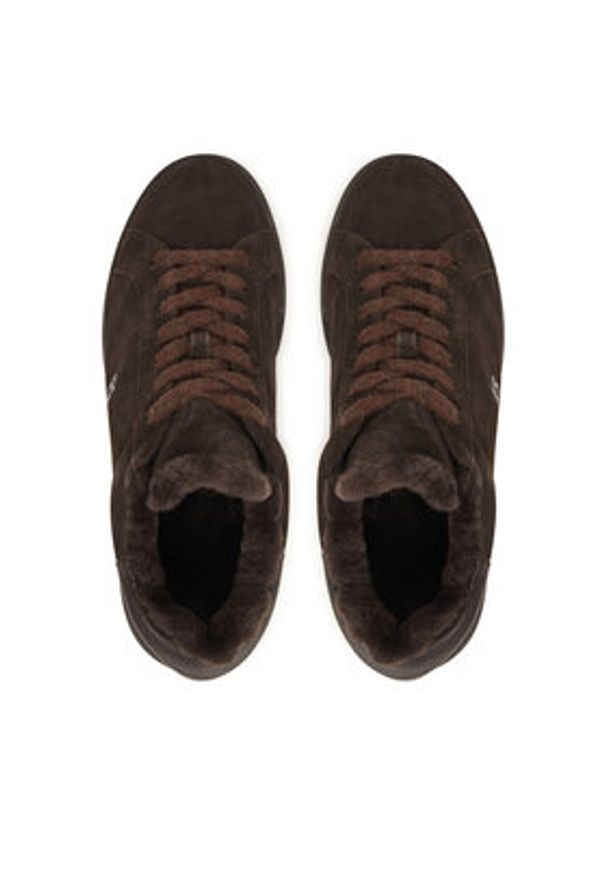 Bogner Sneakersy Hollywood 32 22540023 Brązowy. Kolor: brązowy. Materiał: skóra, zamsz