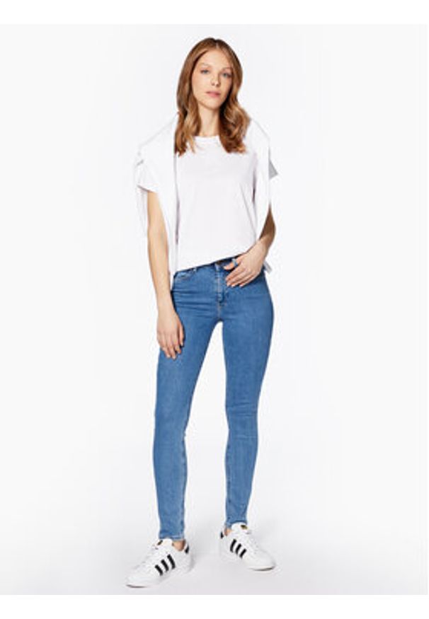 Lee Jeansy L32SOVC04 112330576 Niebieski Slim Fit. Kolor: niebieski