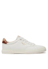 Pepe Jeans Sneakersy PLS31537 Biały. Kolor: biały. Materiał: skóra