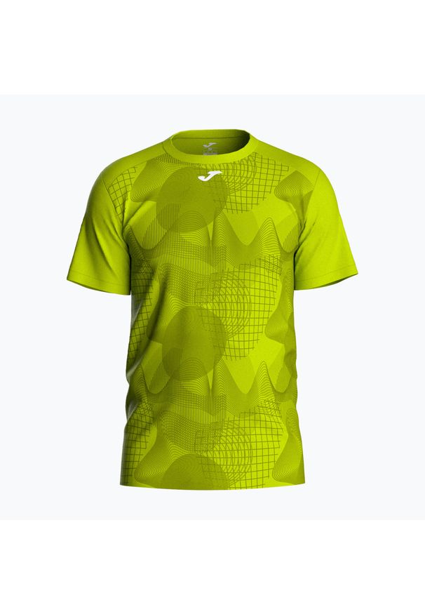 Koszulka tenisowa męska Joma Challenge. Kolor: żółty. Długość rękawa: krótki rękaw. Długość: krótkie. Sport: tenis