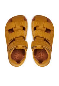 Froddo Sandały Barefoot Flexy Avi G3150263-5 S Żółty. Kolor: żółty. Materiał: skóra #2