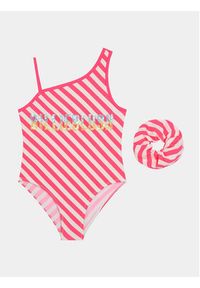 Billieblush Strój kąpielowy U20371 Różowy. Kolor: różowy. Materiał: syntetyk #4