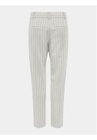 only - ONLY Spodnie materiałowe Caro Poptrash 15278710 Biały Comfort Fit. Kolor: biały. Materiał: len #2