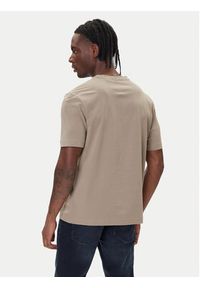 BOSS T-Shirt Tchup 50473278 Beżowy Relaxed Fit. Kolor: beżowy. Materiał: bawełna