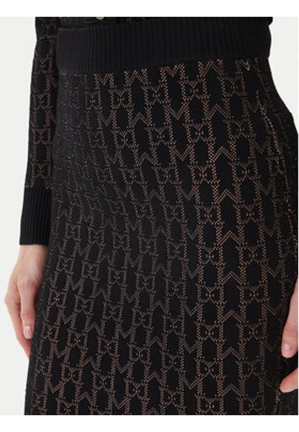 Marciano Guess Spódnica mini 5YGD16 5877Z Czarny Slim Fit. Kolor: czarny. Materiał: wiskoza