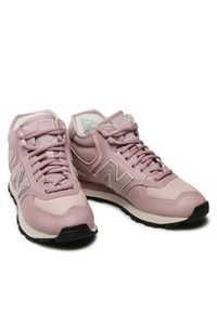 New Balance Sneakersy WH574MB2 Różowy. Kolor: różowy. Materiał: skóra