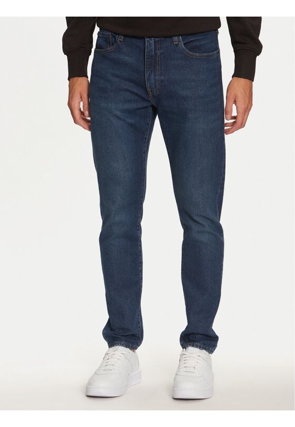 Levi's® Jeansy 512™ 28833-1294 Granatowy Slim Fit. Kolor: niebieski