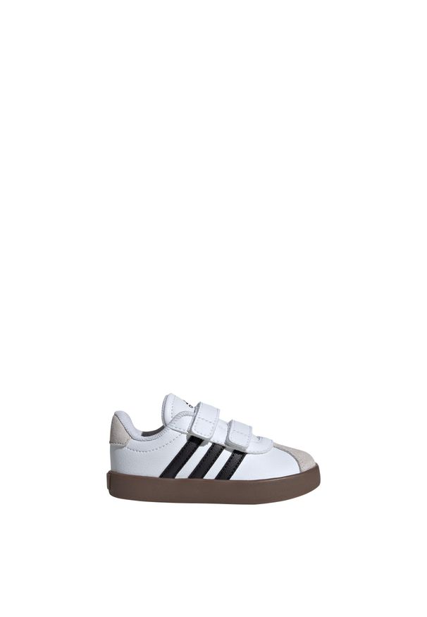 Adidas - Buty VL Court 3.0 Skateboarding Kids. Kolor: biały, wielokolorowy, czarny, szary. Sport: skateboard