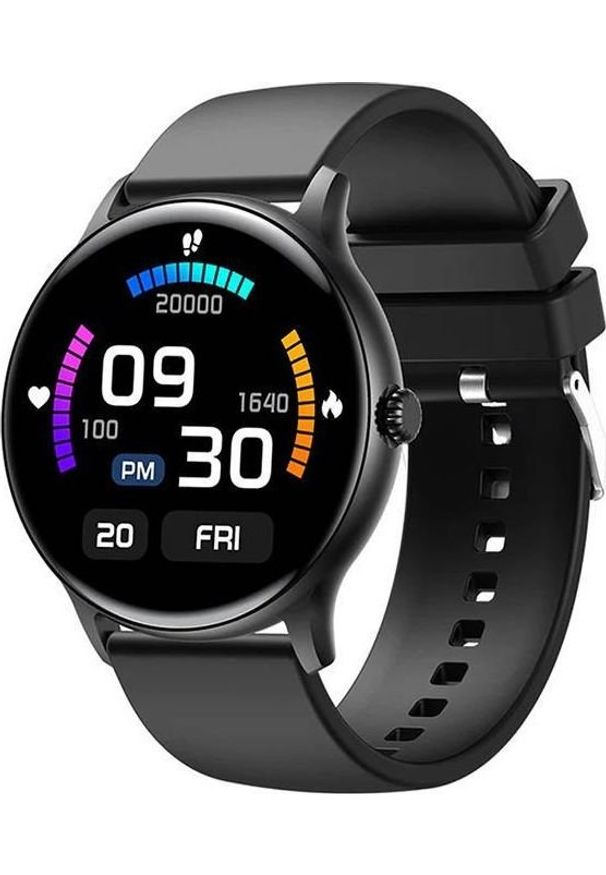 Smartwatch Colmi i10 Czarny (i10 Black). Rodzaj zegarka: smartwatch. Kolor: czarny