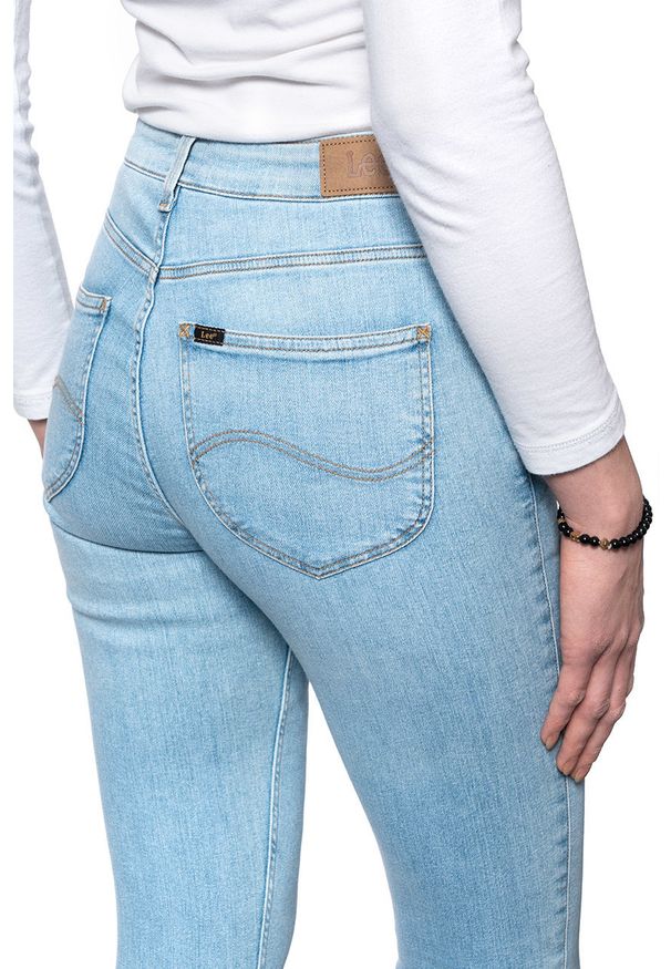 Lee - SPODNIE DAMSKIE LEE SCARLETT HIGH LIGHT COROVAL L31BMFOC 112107027