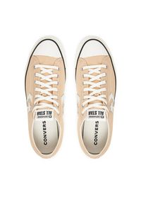 Converse Trampki Star Player 76 Premium Canvas A11685C Beżowy. Kolor: beżowy. Materiał: materiał #4