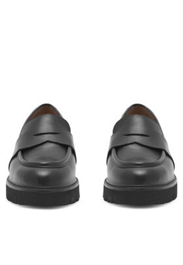 Badura Loafersy AMANTEA-E23-28180NAP Czarny. Kolor: czarny. Materiał: skóra