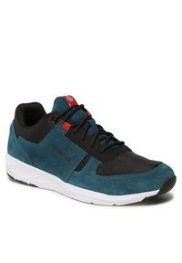 Alpina Sneakersy Mizix 625P-1 Niebieski. Kolor: niebieski. Materiał: skóra