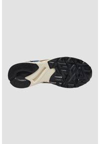 Aeronautica Militare - AERONAUTICA MILITARE Granatowe męskie sneakersy AM23, Rozmiar 44. Okazja: na co dzień. Kolor: niebieski. Materiał: zamsz, tkanina. Wzór: haft, nadruk #7