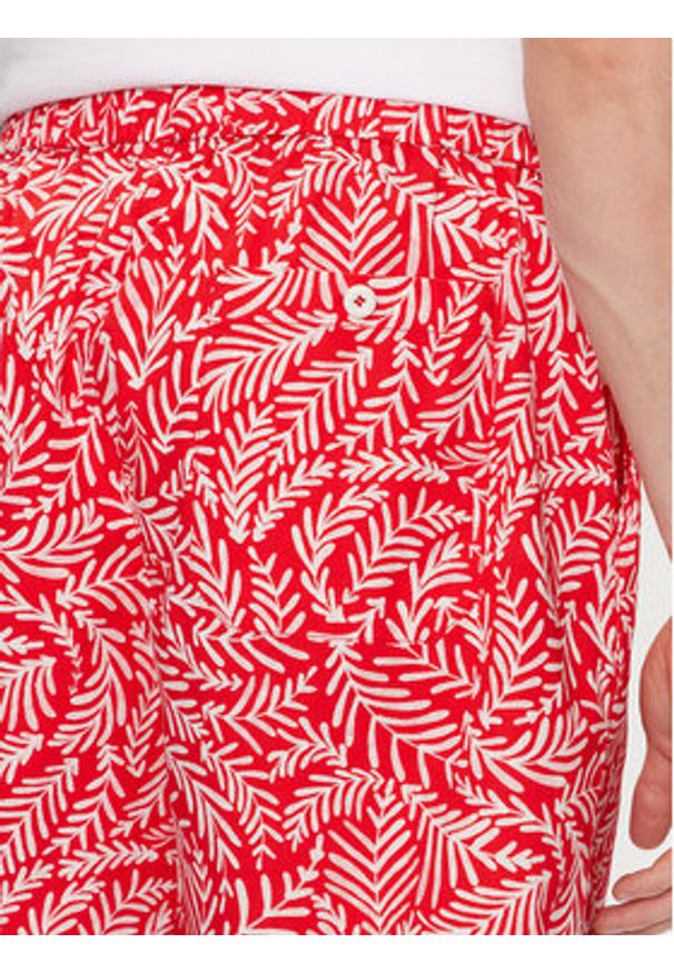 United Colors of Benetton - United Colors Of Benetton Szorty materiałowe 4A5MU900L Czerwony Regular Fit. Kolor: czerwony. Materiał: bawełna