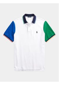 Polo Ralph Lauren Polo 710934904002 Biały Classic Fit. Typ kołnierza: polo. Kolor: biały. Materiał: bawełna #4