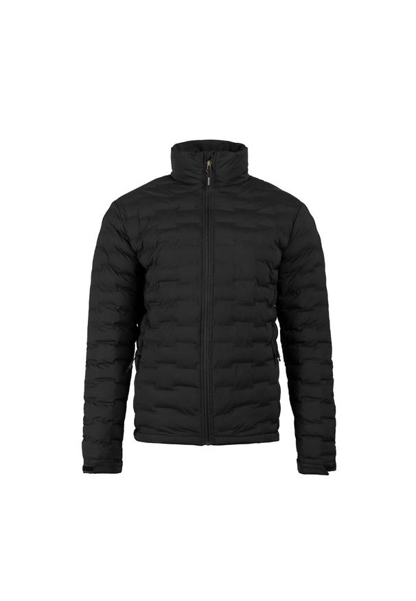 Bergson - Kurtka Primaloft męskia Solace2. Kolor: czarny. Materiał: puch. Technologia: Primaloft. Sezon: zima, jesień. Sport: turystyka piesza