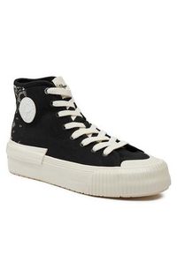 Pepe Jeans Trampki Samoi Divided PLS31554 Czarny. Kolor: czarny. Materiał: materiał