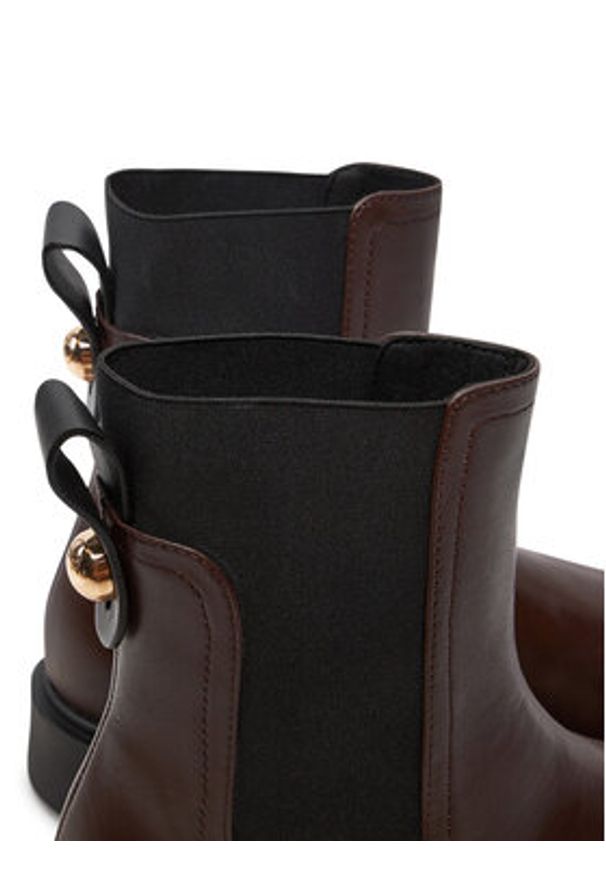 Furla Sztyblety Sfera Chelsea YI53CIT BX3479 Brązowy. Kolor: brązowy. Materiał: skóra