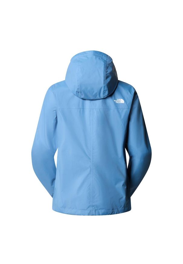 Kurtka trekkingowa damska The North Face Antora. Kolor: czarny. Materiał: syntetyk