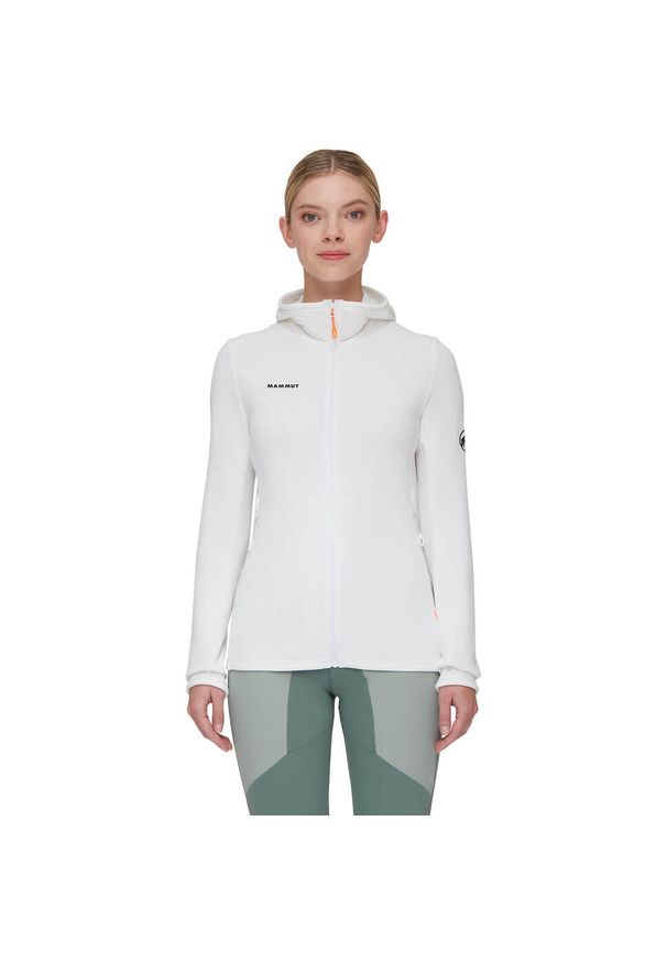 Bluza trekkingowa damska Mammut Aconcagua Light ML Hooded. Kolor: biały