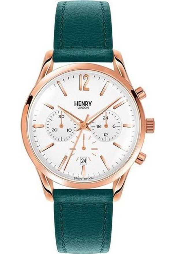 Zegarek Henry London Zegarek Damski Henry London HL39-CS-0144 ( 40 mm)