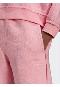 Adidas - adidas Spodnie dresowe Originals HL9148 Różowy Relaxed Fit. Kolor: różowy. Materiał: bawełna