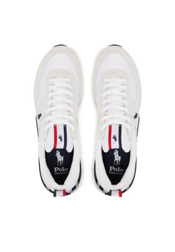 Polo Ralph Lauren Sneakersy Train 89 Rib 809P01638001 Biały. Kolor: biały. Materiał: materiał
