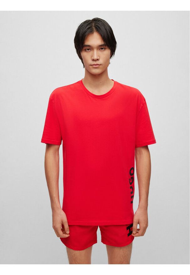 Hugo T-Shirt 50493727 Czerwony Relaxed Fit. Kolor: czerwony. Materiał: bawełna