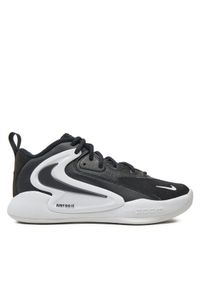 Nike Buty halowe Zom Hyperset 2 FQ7070 001 Czarny. Kolor: czarny. Materiał: materiał #1