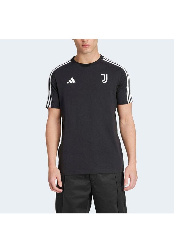 Adidas - Koszulka piłkarska ADIDAS Juventus 25/26. Materiał: prążkowany. Wzór: haft. Sport: piłka nożna