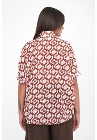 Max Mara Beachwear - Koszula damska z jedwabiem Ariete MAX MARA BEACHWEAR. Materiał: jedwab #3