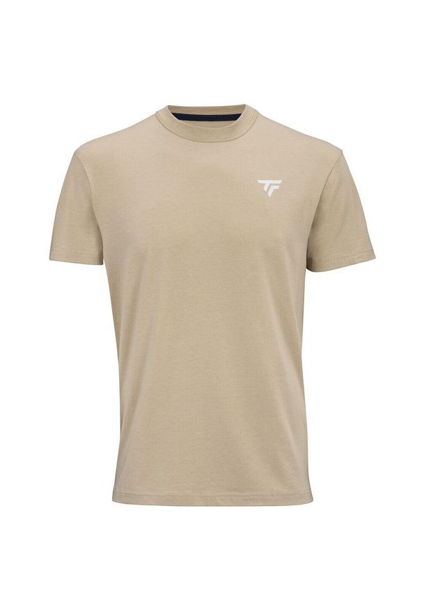TECNIFIBRE - Koszulka Tecnifibre Graphic 2025. Kolor: beżowy. Sport: tenis