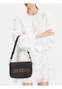 Love Moschino - LOVE MOSCHINO Torebka JC4023PP1NKD0000 Czarny. Kolor: czarny. Materiał: skórzane #6