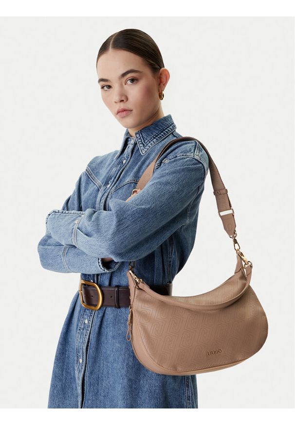 Liu Jo Torebka AA6133 ES026 Beżowy. Kolor: beżowy. Materiał: skórzane