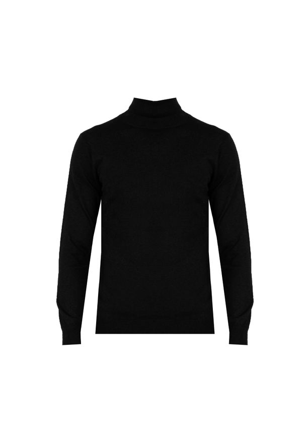 Xagon Man Sweter "Turtleneck" | A22081&ELV18 | Mężczyzna | Czarny. Okazja: na co dzień. Typ kołnierza: golf. Kolor: czarny. Materiał: wełna, poliester, nylon, akryl. Styl: casual