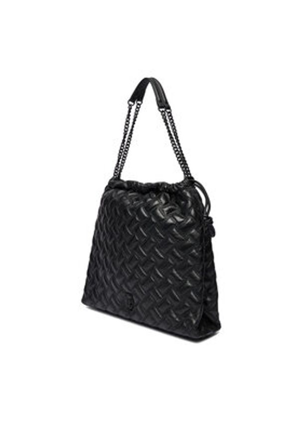 Kurt Geiger Torebka Kensington 2053000109 Czarny. Kolor: czarny. Materiał: skórzane