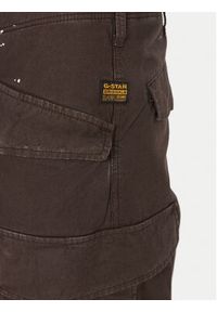 G-Star RAW - G-Star Raw Spodnie materiałowe MA1 Cargo D26945-D388 Brązowy Regular Fit. Kolor: brązowy. Materiał: bawełna #4