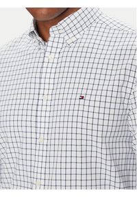 TOMMY HILFIGER - Tommy Hilfiger Koszula Performance MW0MW39680 Biały Regular Fit. Kolor: biały. Materiał: syntetyk #4